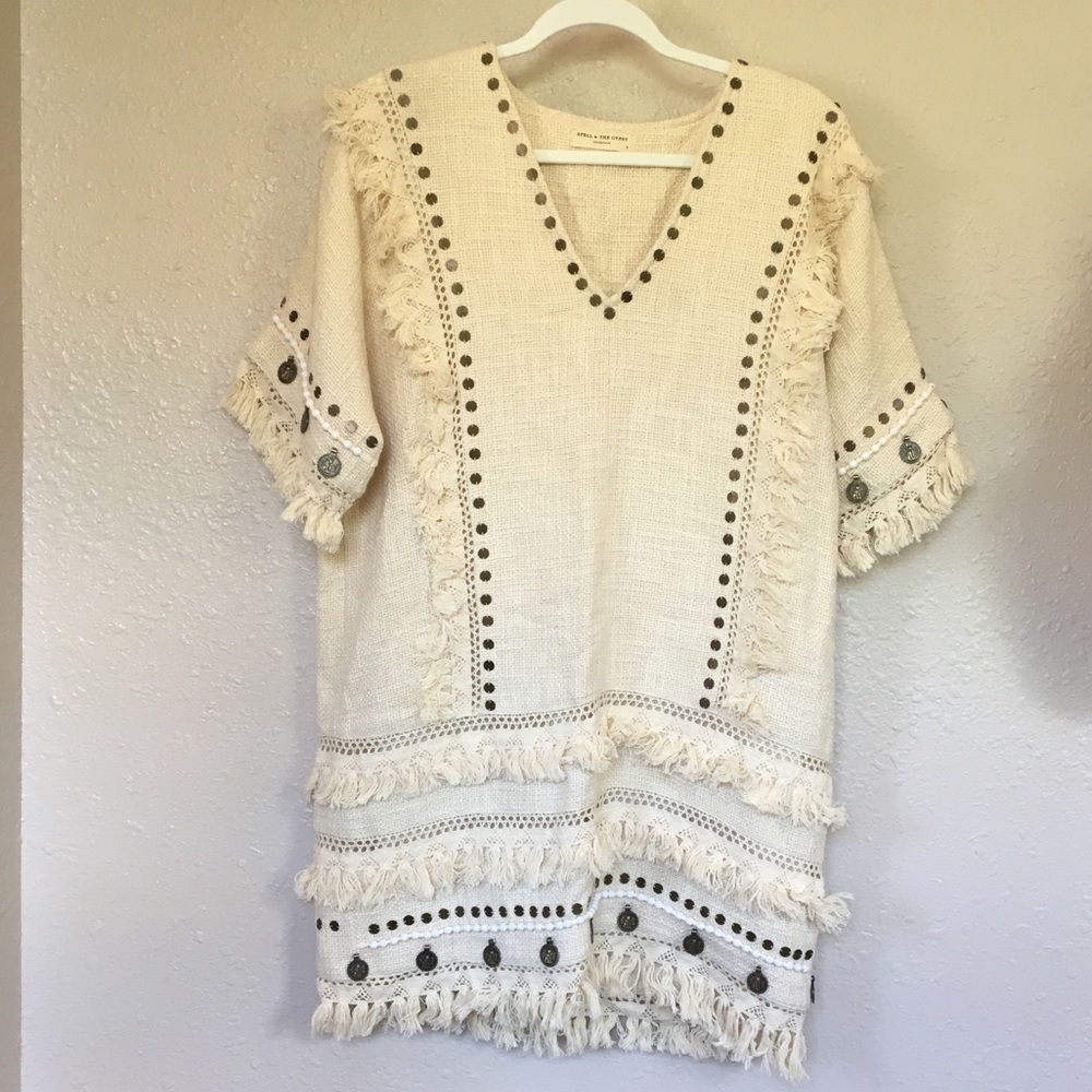 SOLD🌟 Spell & the Gypsy Alphie Smock Mini Dress - Picture 12 of 16